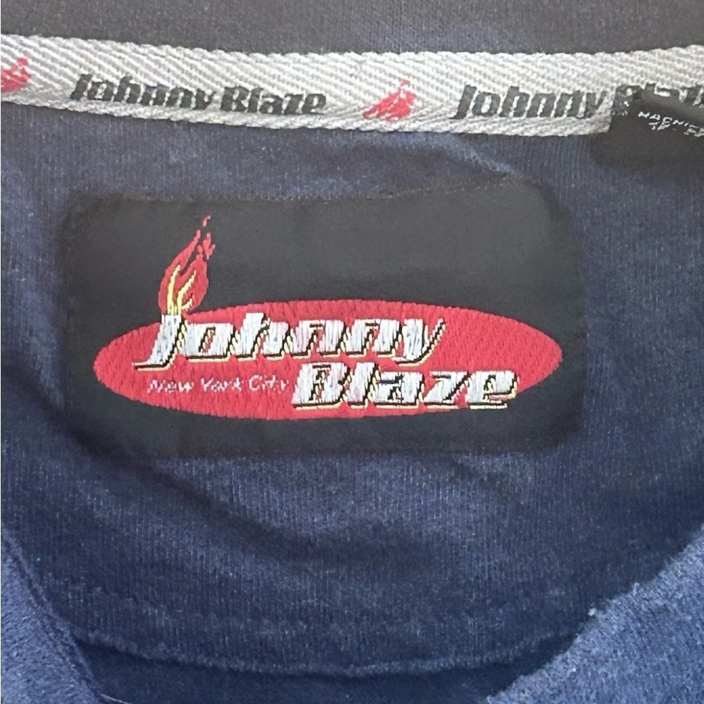 Vintage Johnny Blaze NYC Graphic Tee XL – Ice Grillin’ 90s Hip Hop Streetwear - Picture 5 of 6